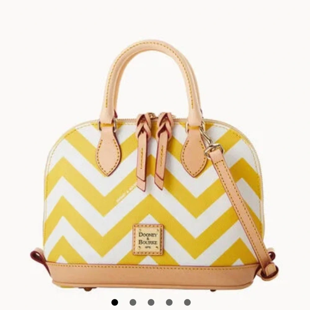 Dooney Chevron Bitsy Bag NWT